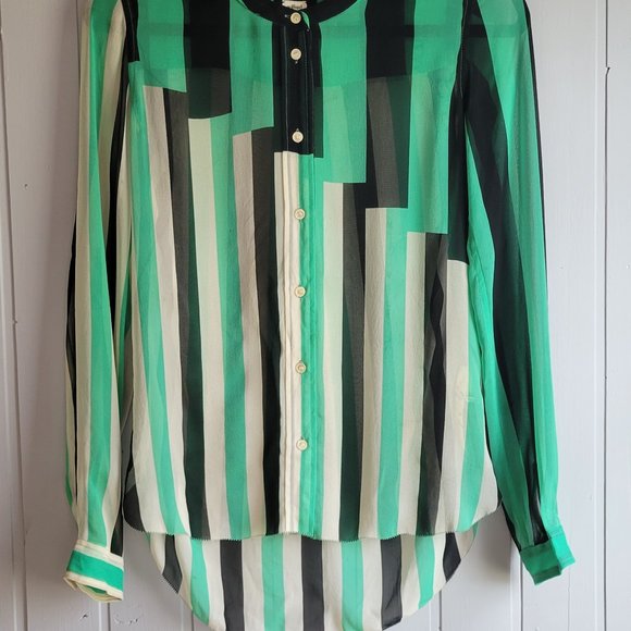 Semi Vintage Wilfred 100% silk Blouse - Picture 2 of 5
